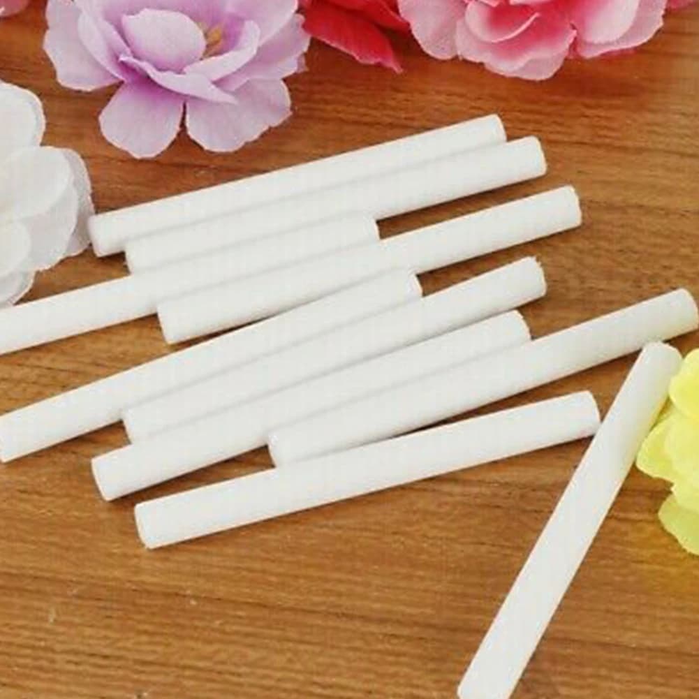 Bâtons de recharge de filtre en coton pour humidificateur, 50 pièces, diffuseur de voiture, mèches d'éponge de remplacement pour humidificateur Usb, diffuseur d'arôme, brumisateur