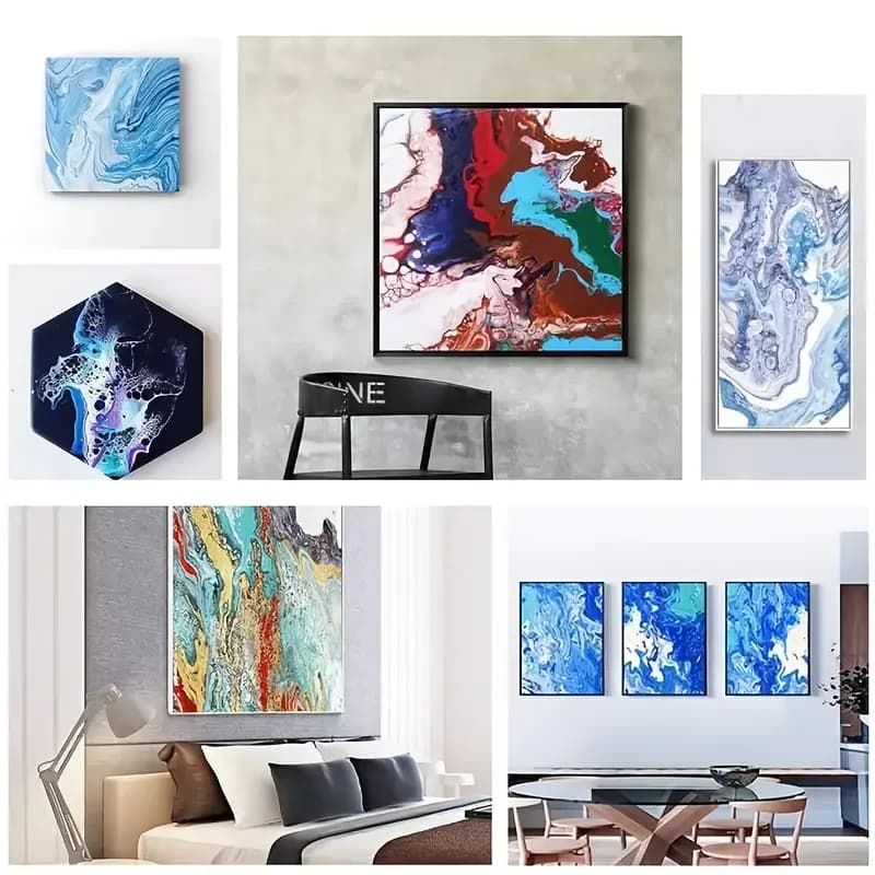 Huile de Coulée en Silicone - Medium Transparent pour Création de Cellules - Approuvé par les Artisans de Fluid Art