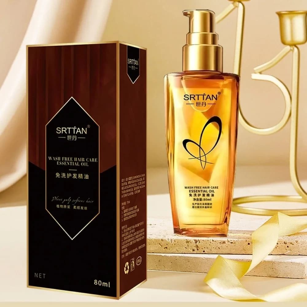 Huile essentielle pour le soin des perruques, hydratante et lissante, anti-frisottis et anti-pointes fourchues, pour tous types de cheveux, 1 pièce
