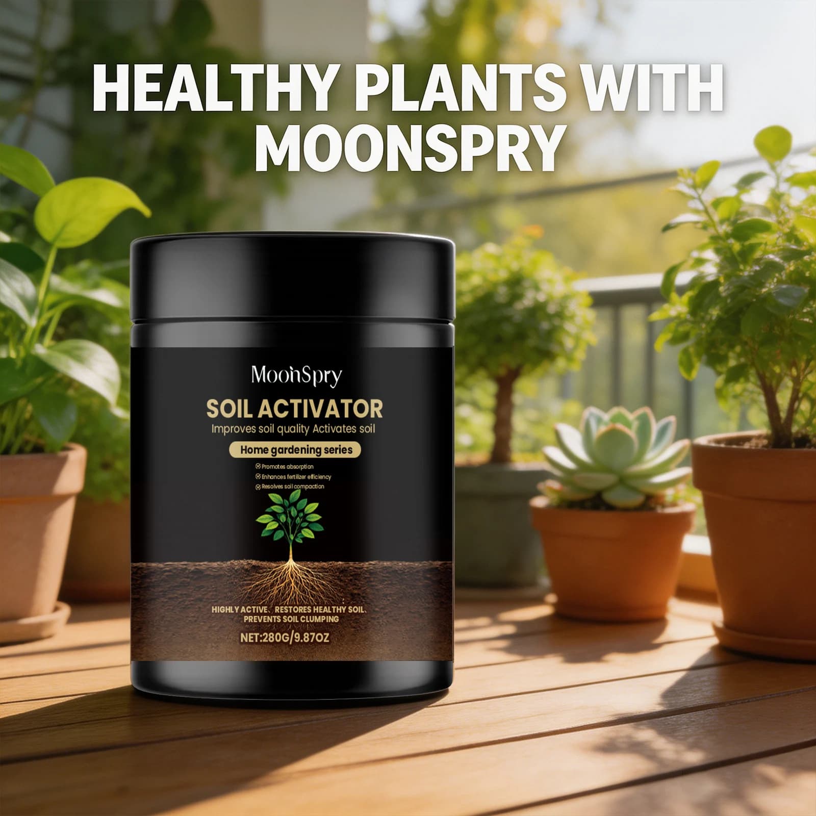 Activateur de sol, améliore la qualité du sol, favorise l'absorption, améliore l'effet des engrais, résout le compactage du sol, supplément de nutriments