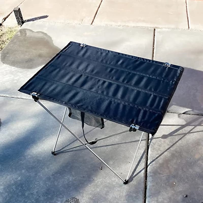 Table de Camping pliante portative ultralégère Tables enroulables compactes avec sac de transport pour Camping en plein air randonnée pique-nique