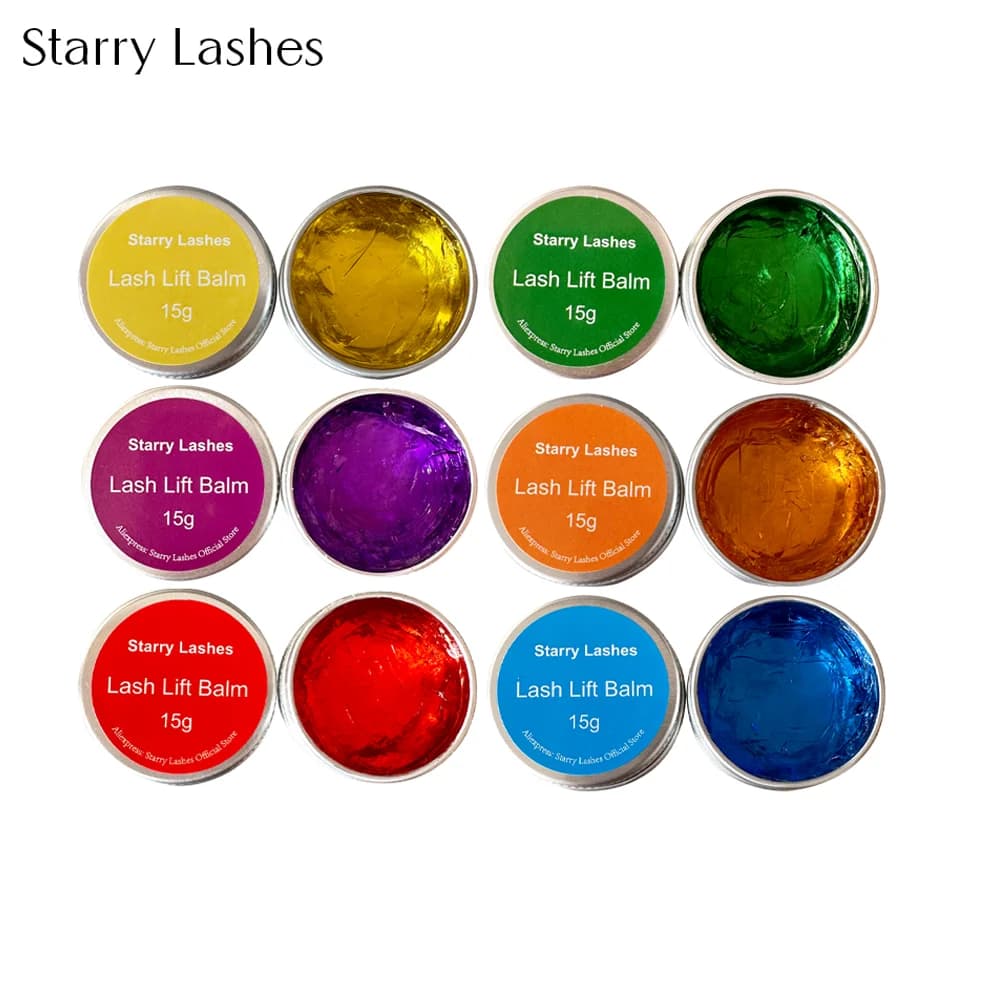 Starrylashes 15g corée cils levage baume cire Extension de cils Non fort fixateur baume végétalien cils levage colle outils