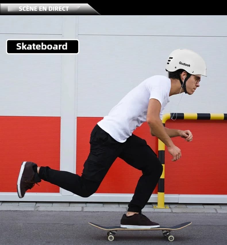 Casque de vélo pour adulte pour vélo, cyclisme, patinage, skateboard, casque de très grande circonférence de la tête L 58-61 cm et XL 61-64 cm