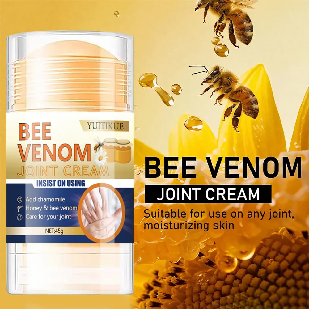 Crème pour les articulations au venin d'abeille