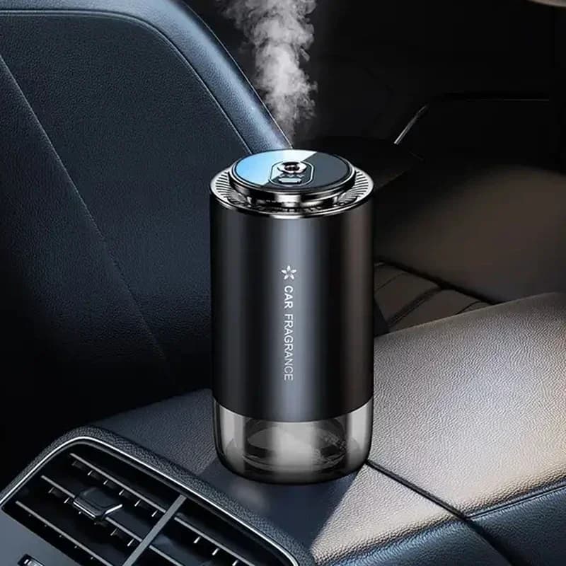 Diffuseur d'huiles essentielles pour voiture, spray intelligent, aromathérapie, alliage d'aluminium, démarrage à bord, diffuseur de parfum, désodorisants de voiture