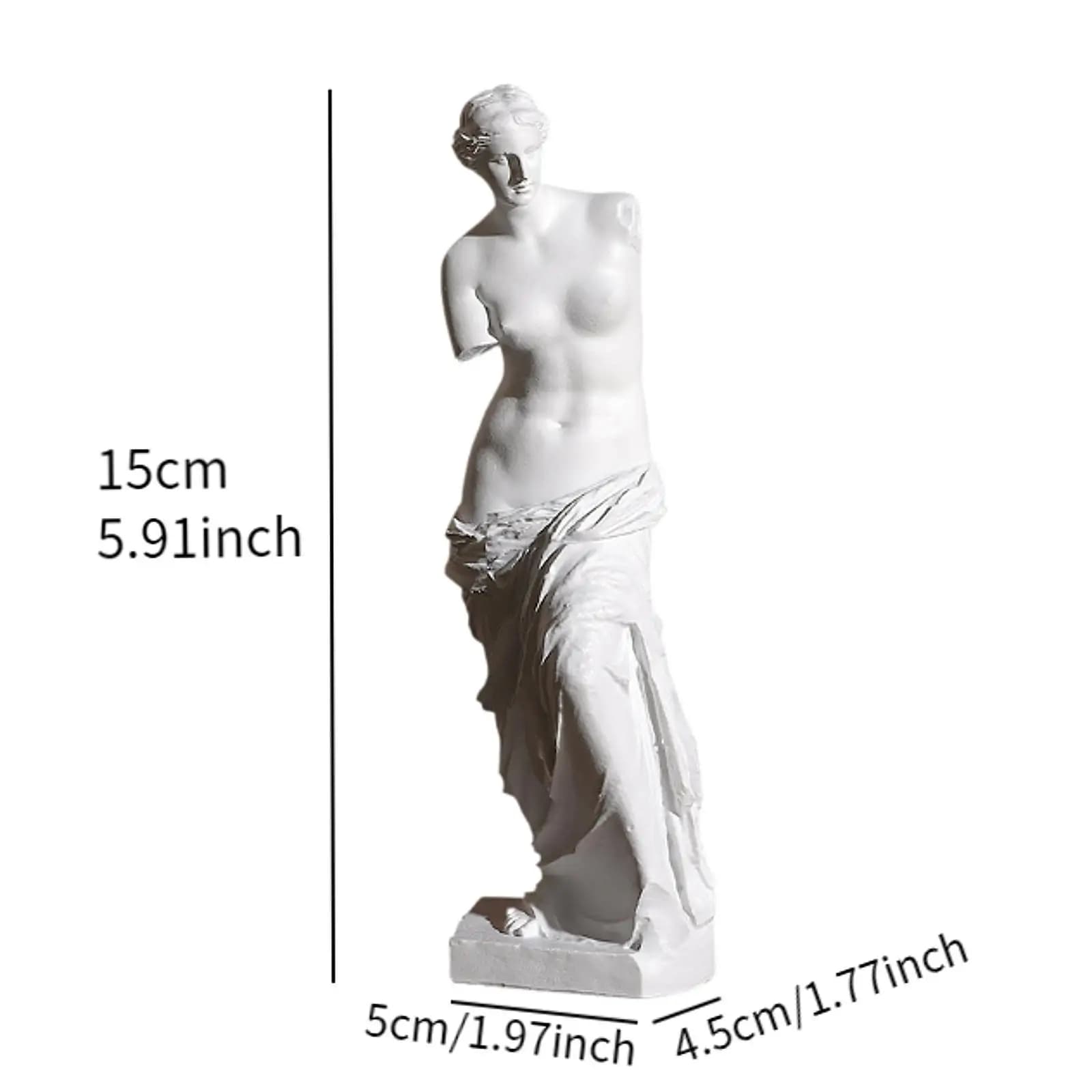 Figurine de la mythologie grecque en résine, Statue de vénus élégante, décoration de maison moderne, pièce maîtresse pour Table de salon