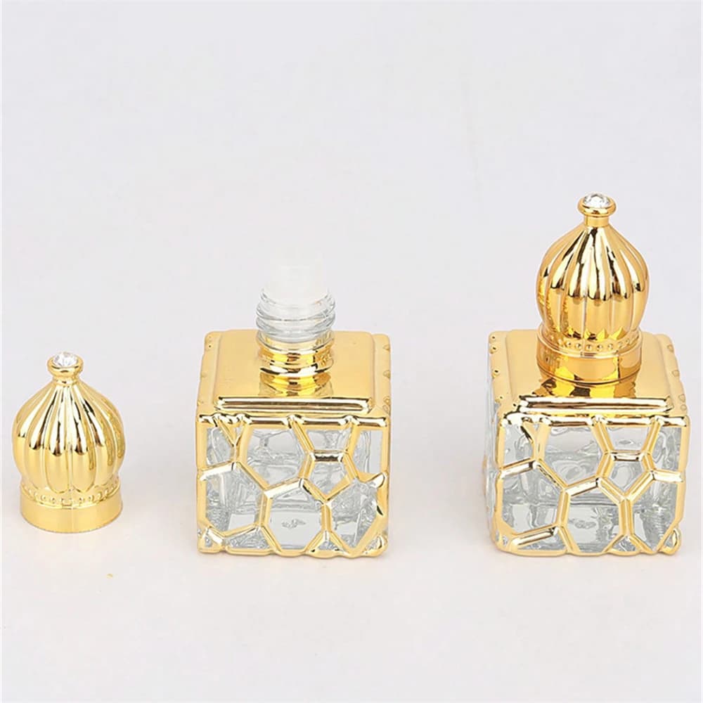 Bouteilles à roulettes en verre portables de 10ml