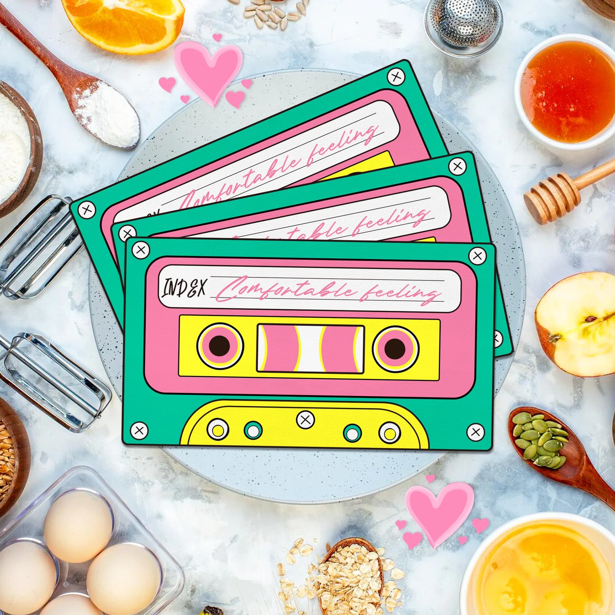 Rock Roll thème musical décorations d'anniversaire bannière papier jetable Cocktail Cassette serviette années 70 80 90 Disco Hip Hop fournitures de fête