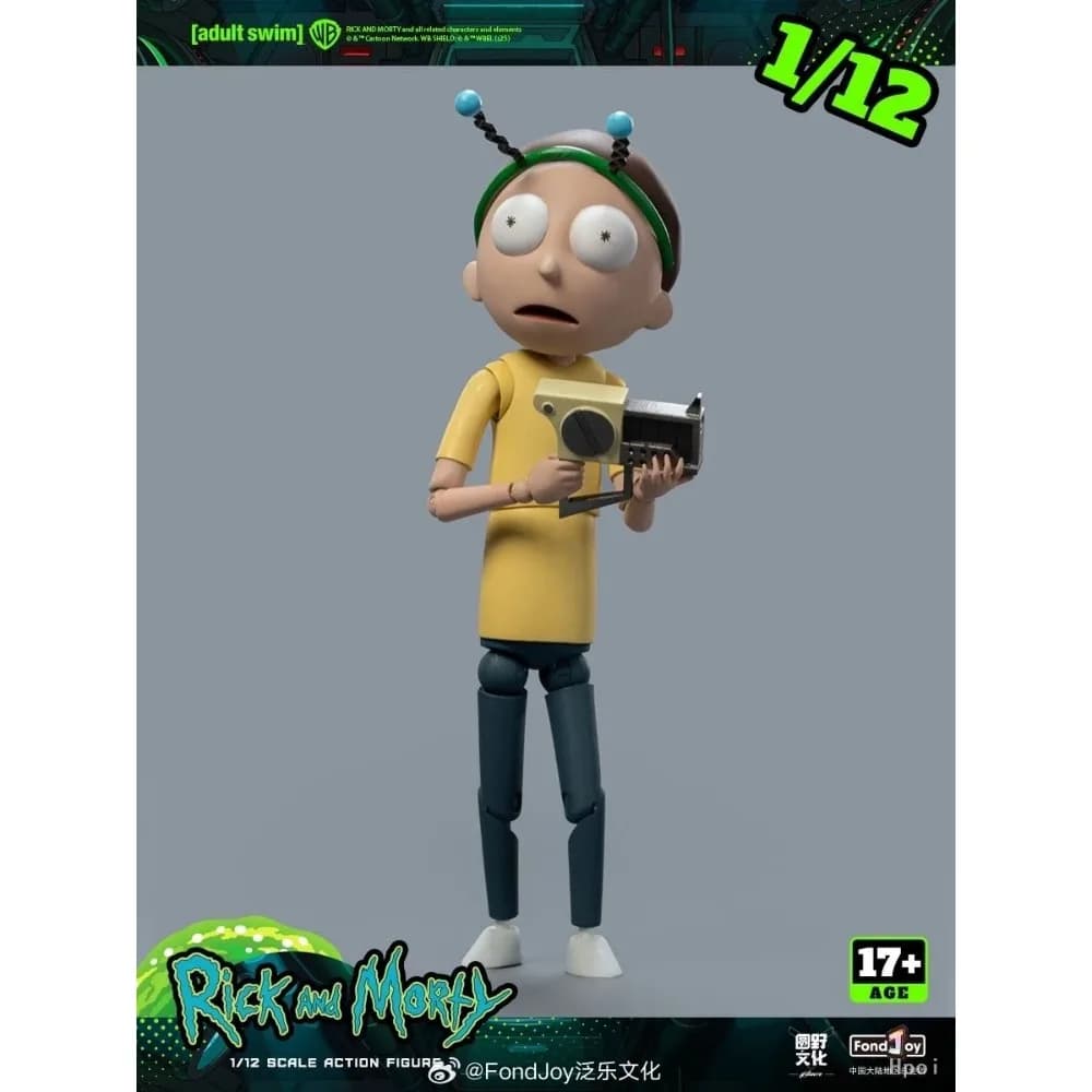 Figurine articulée Rick et Morty Saison 3 de Fondjoy, 30 points d'articulation, poupée mobile, modèle officiel de collection