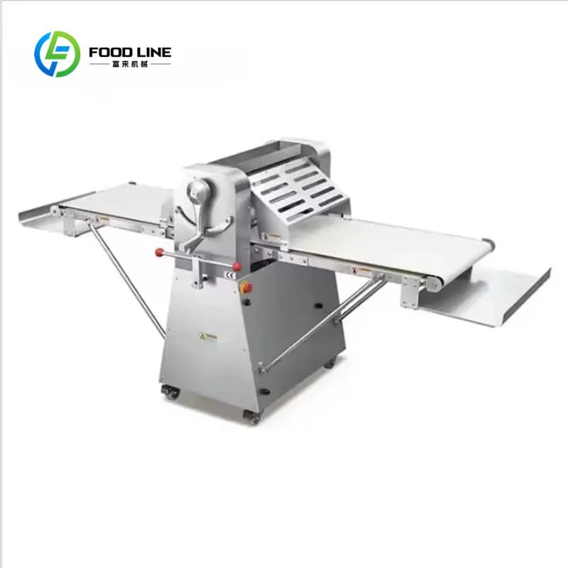 Laminoir à croissants personnalisé 520 pour pâtisserie, machine à feuilleter la pâte feuilletée, à rouler et à laminer, pour pain et baklava