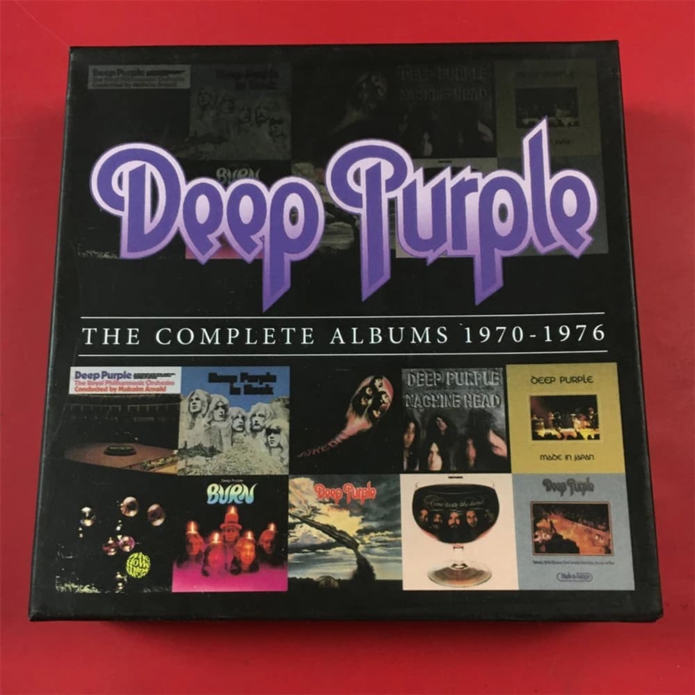10CD - Groupe de rock britannique - Album complet - 1970-1976 - Pionnier du heavy metal et du hard