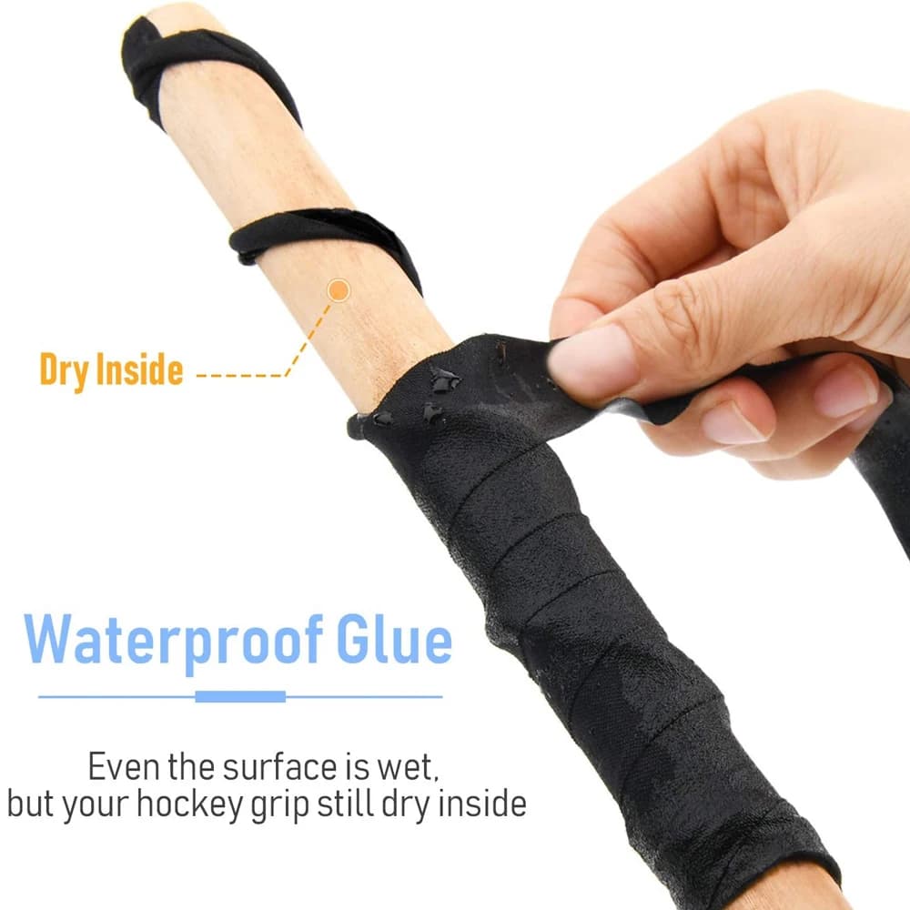 1 Rouleau de Ruban Adhésif Polyvalent pour Hockey 2,5 cm * 25 m, Antidérapant et Anti-Rayures, pour Bâton de Hockey, Bâton de Lacrosse, Baseball