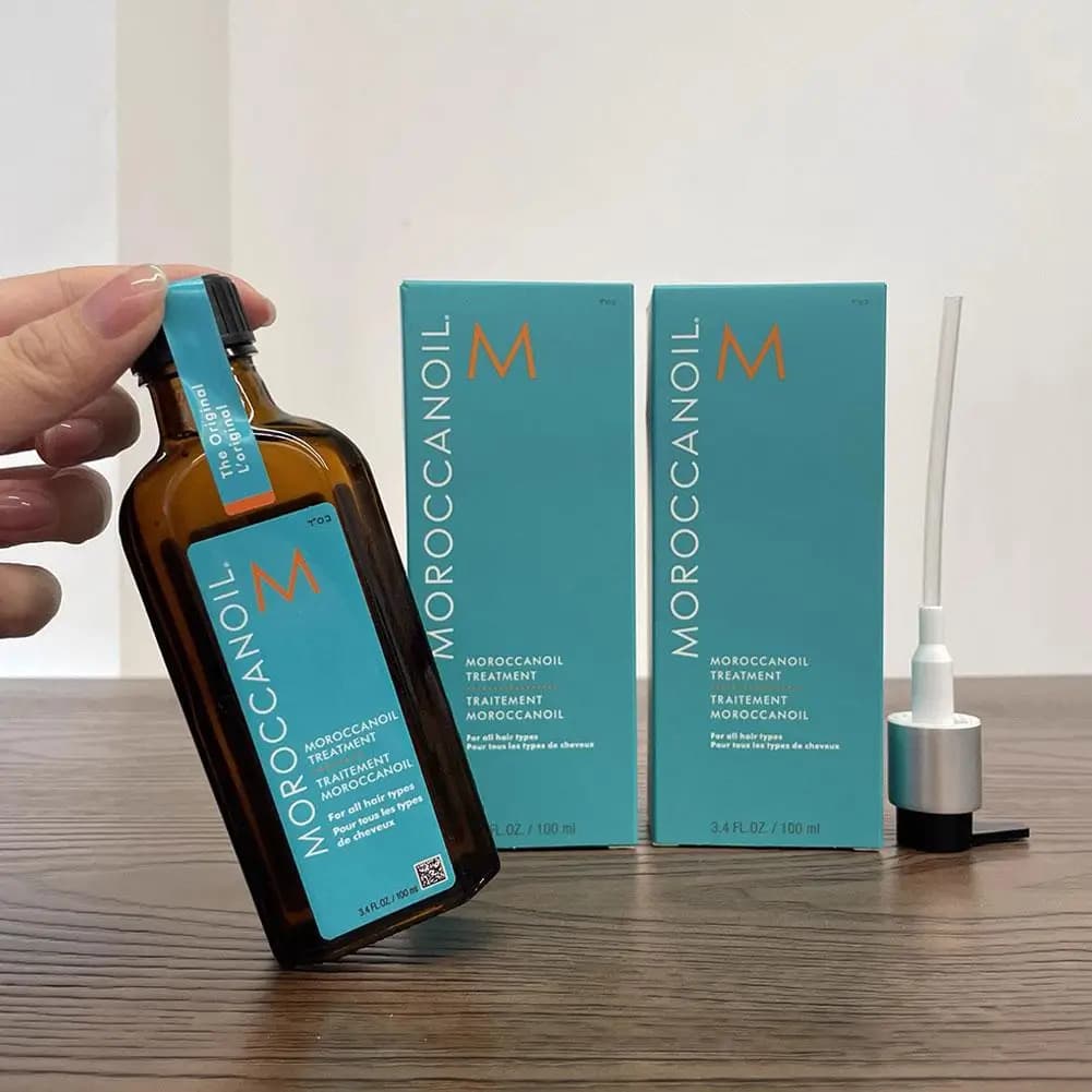 Traitement à l'huile essentielle pour cheveux du Maroc