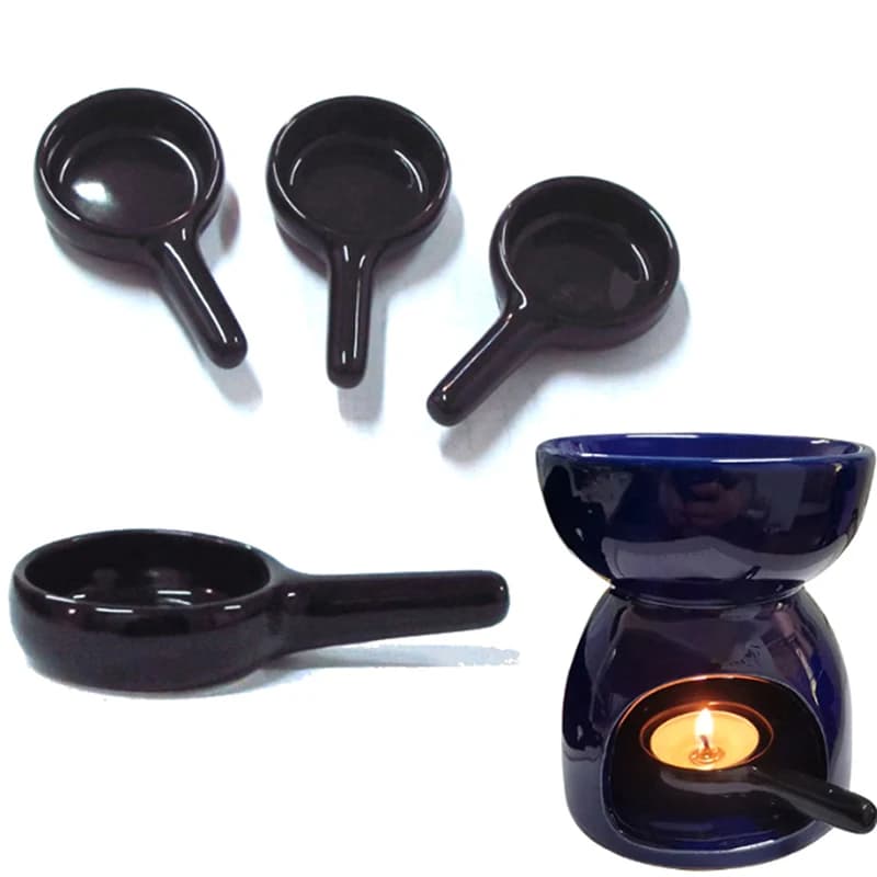 Brûleur d'arômes en céramique, brûleur d'huiles essentielles, porte-bougie d'aromathérapie