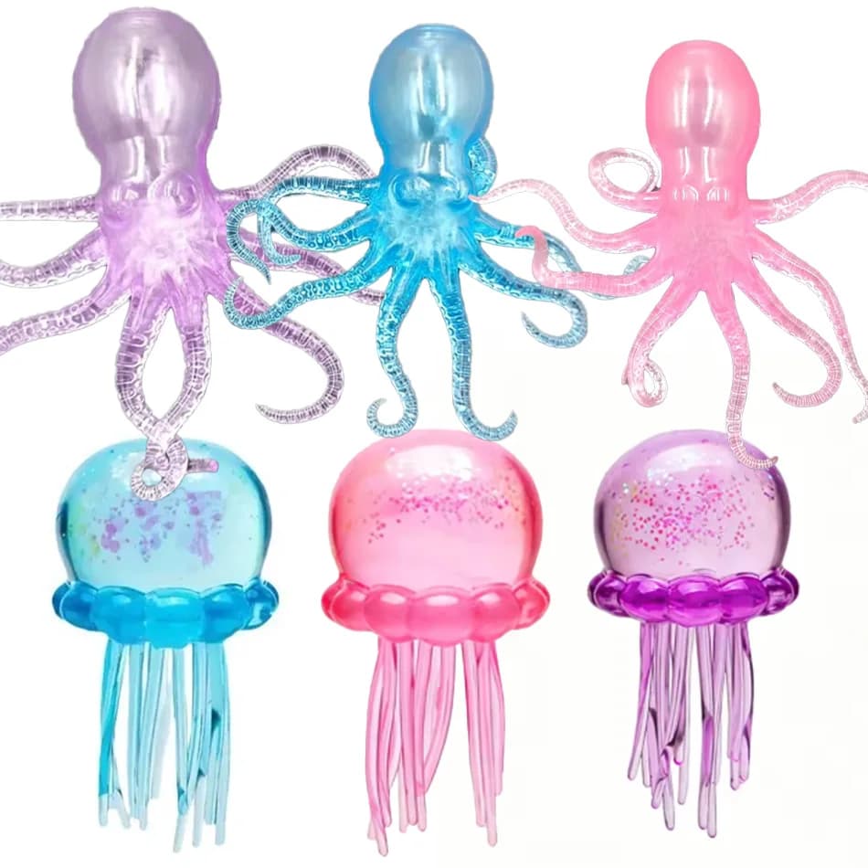 En stock Méduse Squishy à modeler musicale