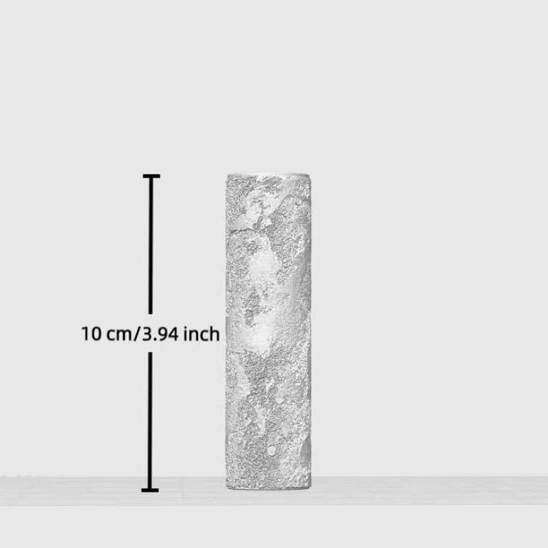 Rouleau à embosser en argile à texture de roche volcanique pour poterie DIY