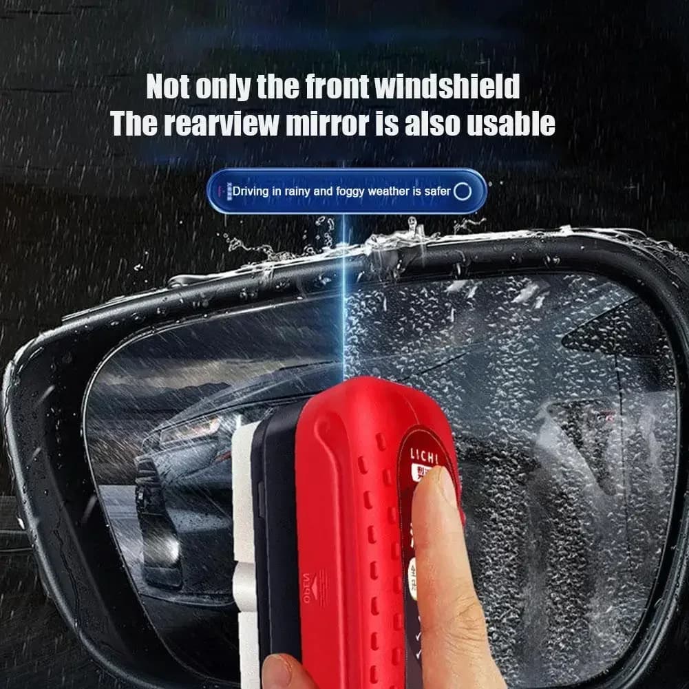 Dissolvant de Film d'huile de verre de voiture, panneau de nettoyage de verre, revêtement de verre hydrophobe pour pare-brise, fenêtre transparente, outil de détail automobile