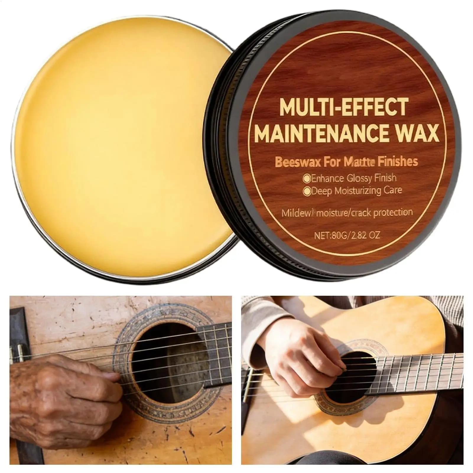 Cire de polissage pour guitare
