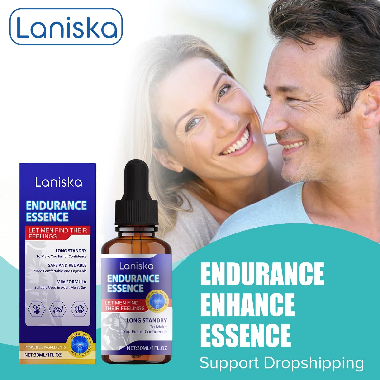 Essence de soin pour hommes, 30ml, améliore l'endurance, agrandissement du pénis, augmentation de la croissance XXL, retard sexuel, extension de l'endurance, huile d'amélioration masculine
