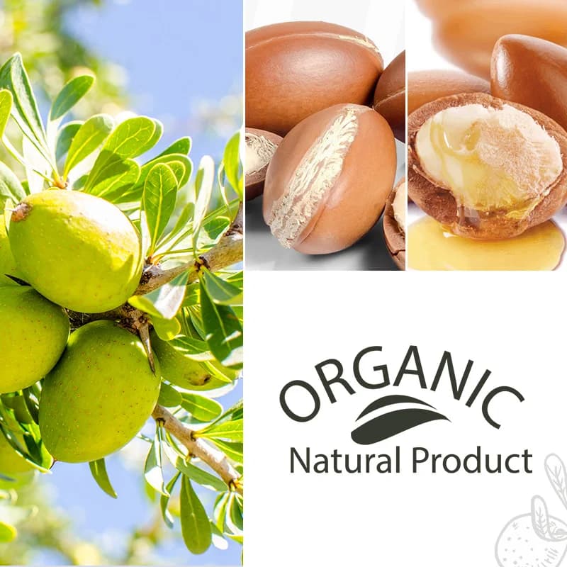 PURC-Huile d'argan marocaine pour femme, soin réparateur pour cheveux abîmés, frisottis secs, traitement lissant, produits capillaires, 100ml