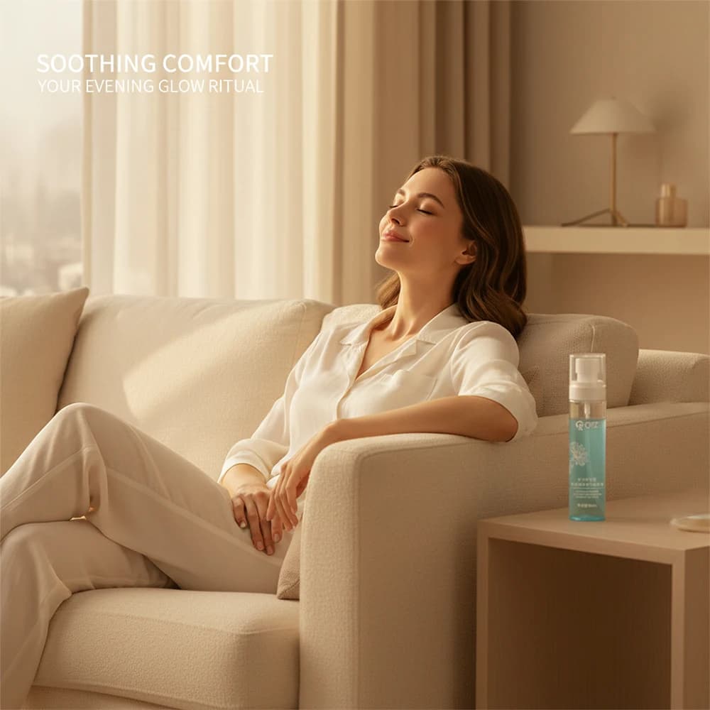 Spray Hydratant Apaisant à la Vitamine C 95ml - Pour Peaux Sensibles, Soulagement des Rougeurs, Hydratation Profonde, Élimination des Points Noirs