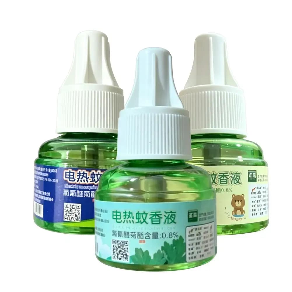 Liquide Répulsif Moustiques Électrique, Recharge Liquide Répulsive Inodore pour la Maison, 1 pièce, Anti-Moustiques et Nuisibles