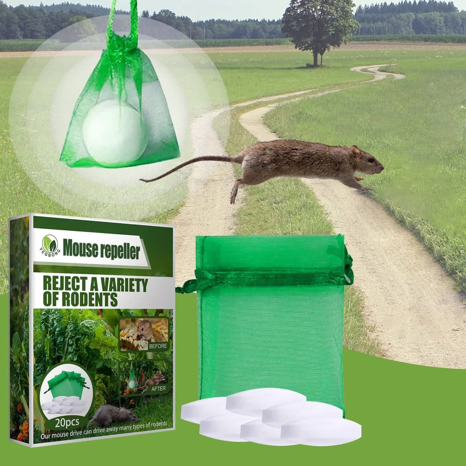 Gardez les souris pour la maison huile de menthe poivrée