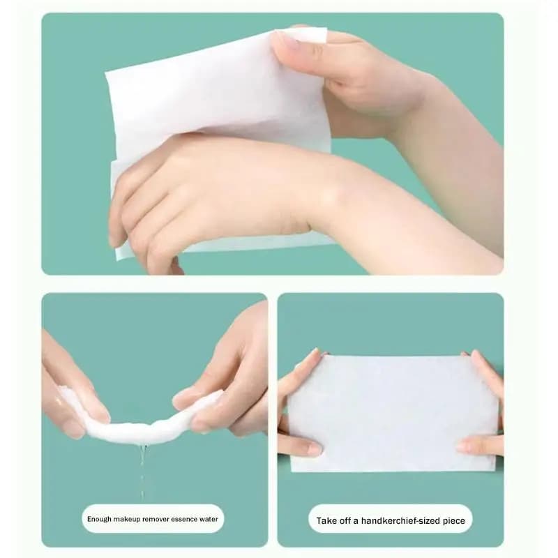 Lingettes démaquillantes parfumées à l'avocat, nettoyage en profondeur de la peau du visage, éliminent en douceur le maquillage, hypoallergéniques, hydratantes, pratiques pour les voyages