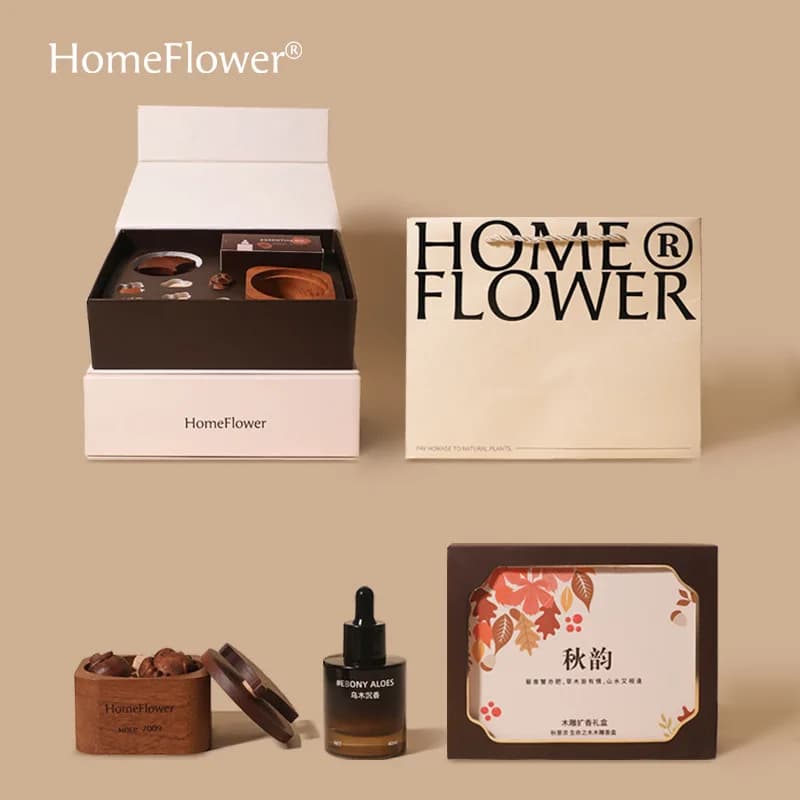 Coffret cadeau de parfum sans feu