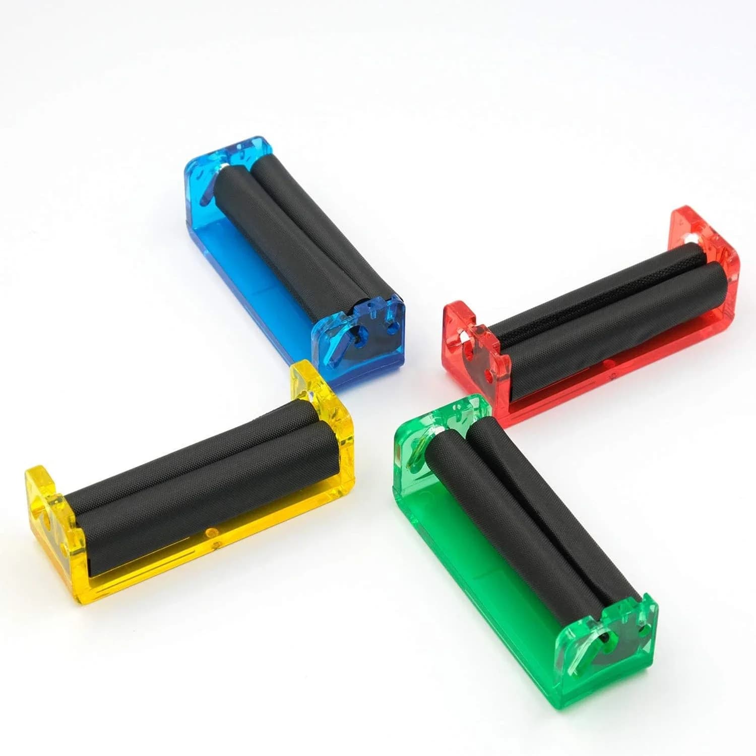 Rouleau à cigarettes pour rouleaux de papiers 2,8 pouces 3,1 pouces 4,3 pouces, machine à rouler le plastique, machine à rouler les papiers