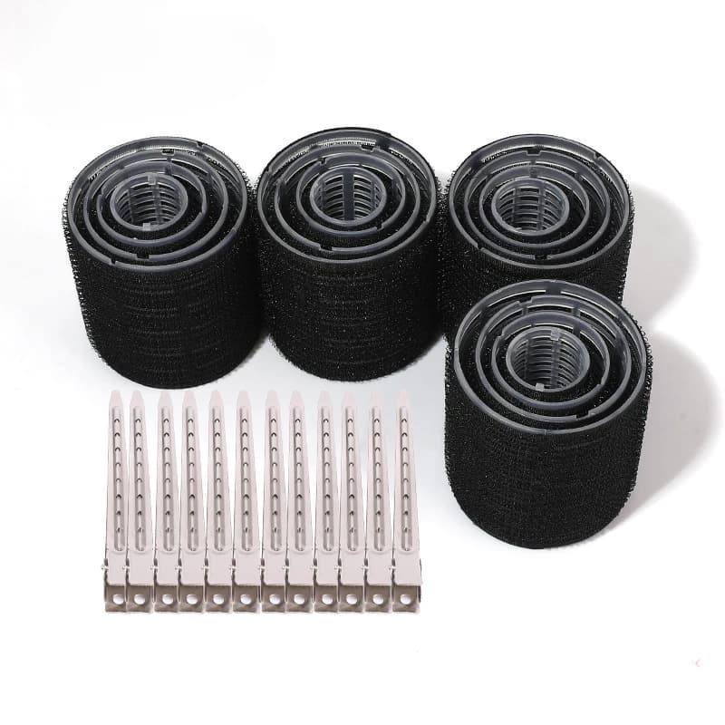 Rouleau à cheveux magique sans danger pour les cheveux, bouclage naturel, sans chaleur, frange, Volume, crochet et boucle auto-adhésifs, outils de coiffure, bricolage