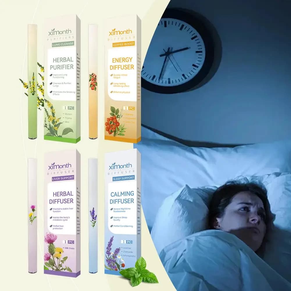 Stylos diffuseurs de stylo désodorisant pour la Relaxation, produits de soins personnels sensoriels pour une respiration claire, repos, nettoyage Nasal