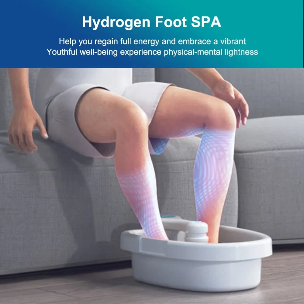 Machine de spa ionique pour les pieds, bain de pieds, massage, nettoyage des pieds, détoxification, soulage la fatigue, favorise la circulation sanguine, beauté et santé