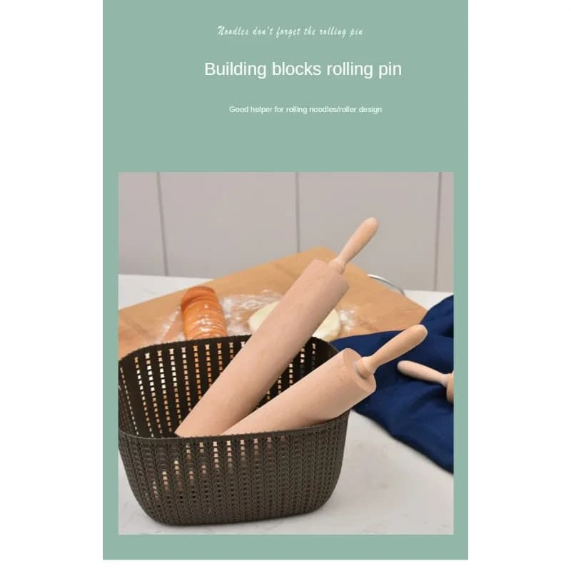 Rouleau à pâtisserie en bois
