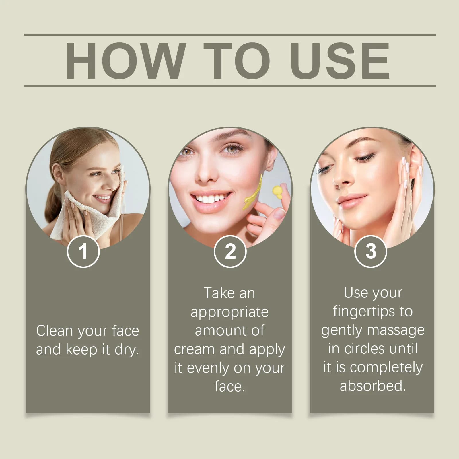 Crème de nuit raffermissante pour le visage