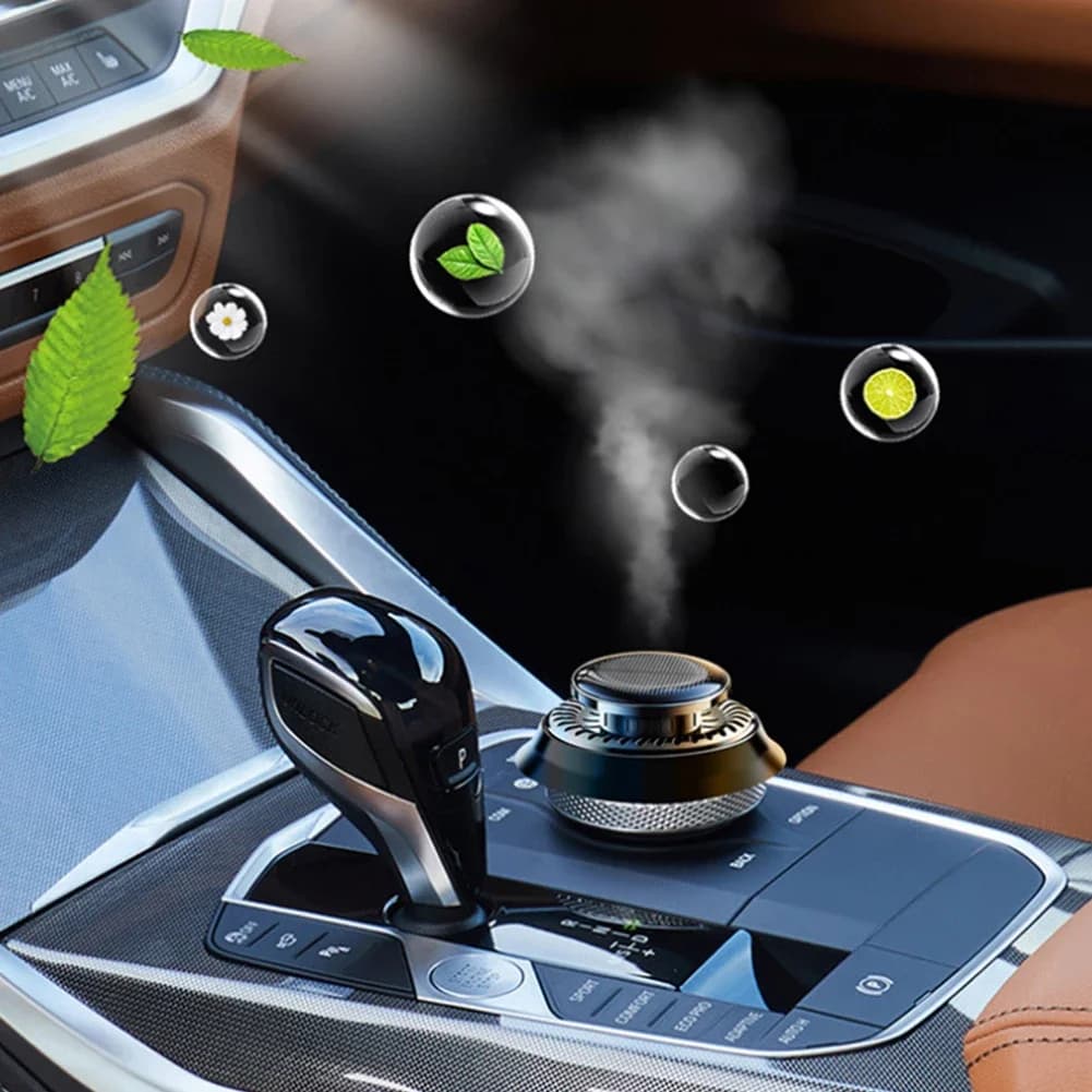 Diffuseur d'huiles essentielles solaire pour voiture, parfum longue durée, aromathérapie rotative, désodorisant pour automobiles