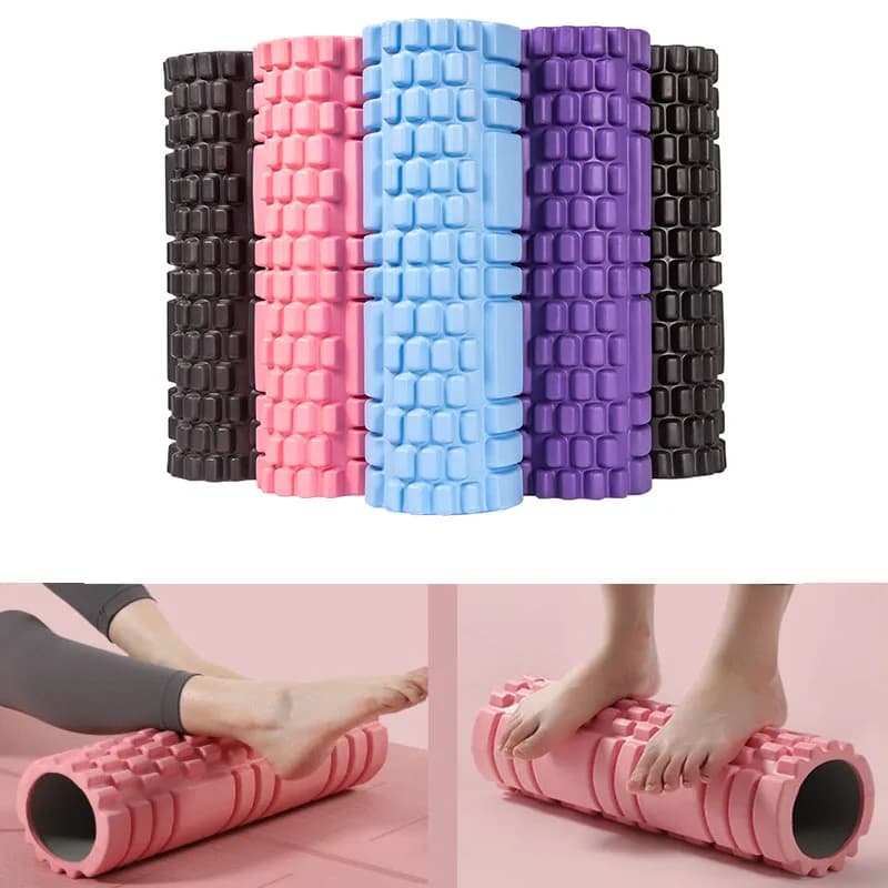 30CM mousse rouleau de libération myofasciale gymnase rouleau de Yoga rouleau de mousse de Massage rouleau de sport en mousse gymnase 10cm Fitness DLYJZ01