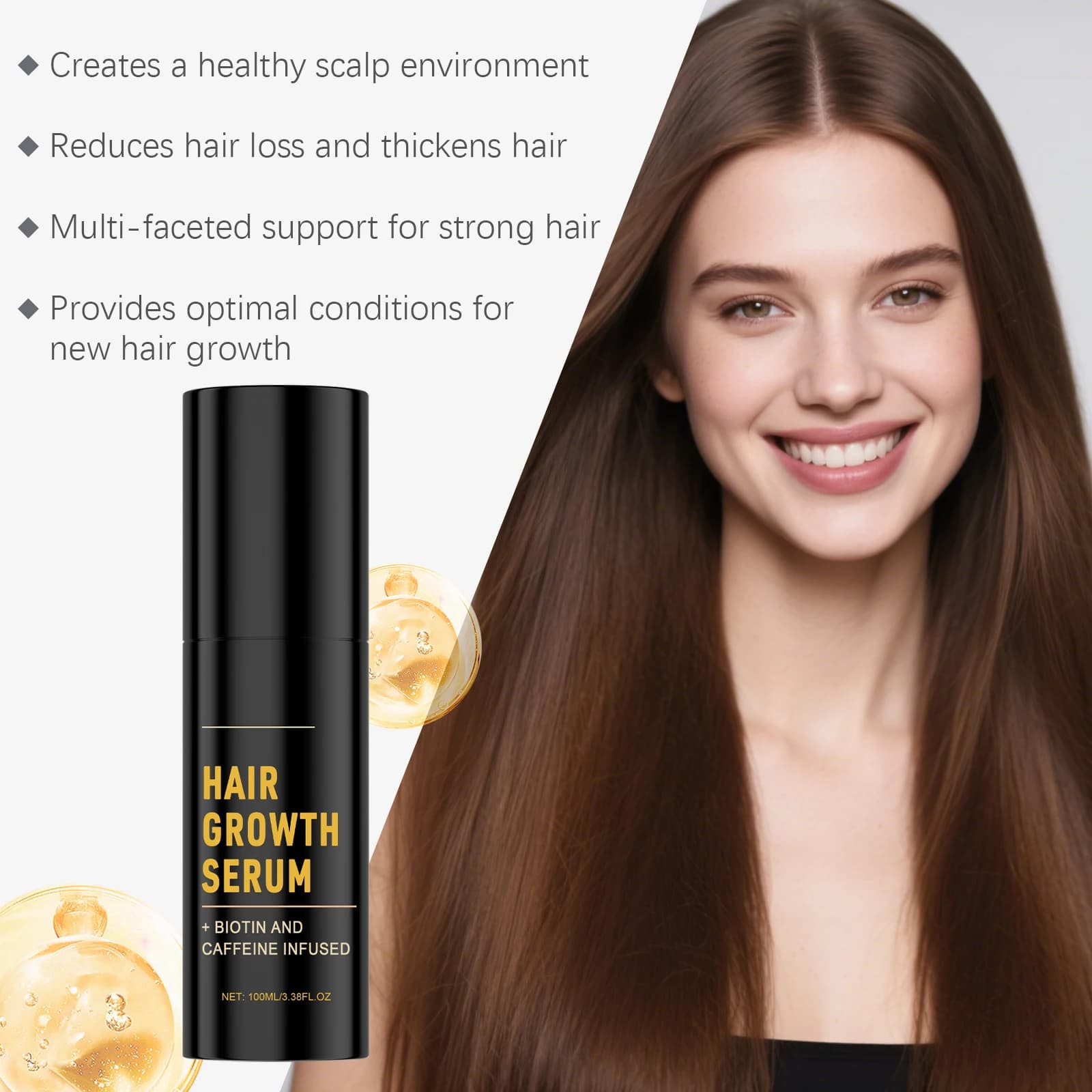 Sérum de croissance des cheveux
