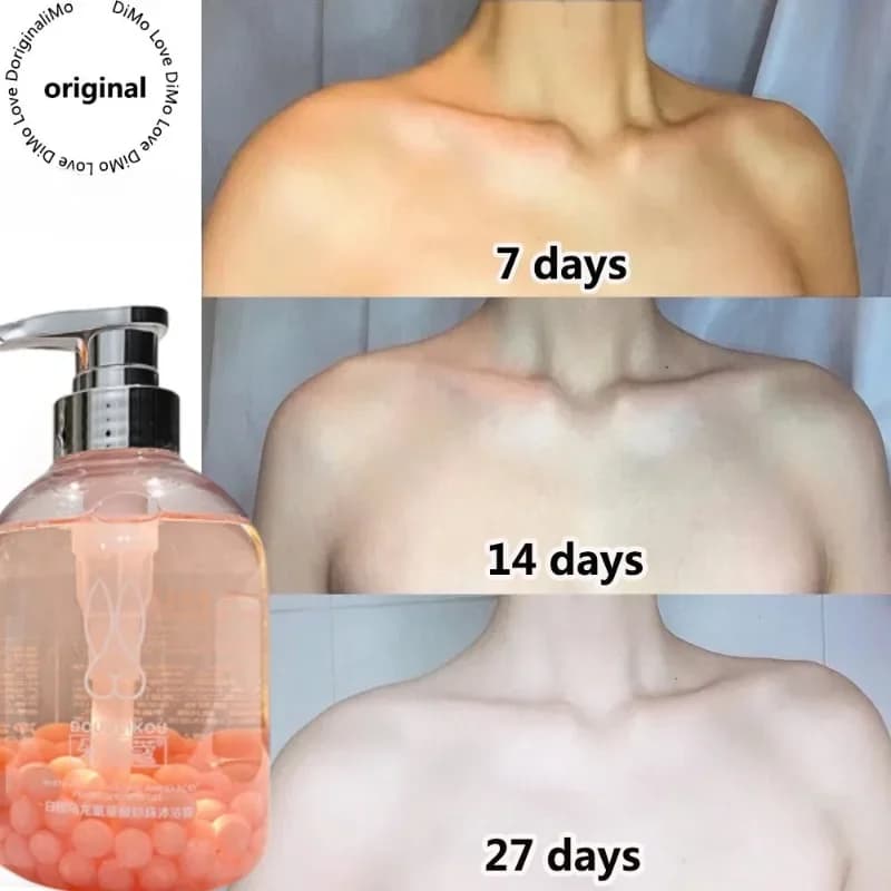 Gel douche blanchissant pour hommes et femmes