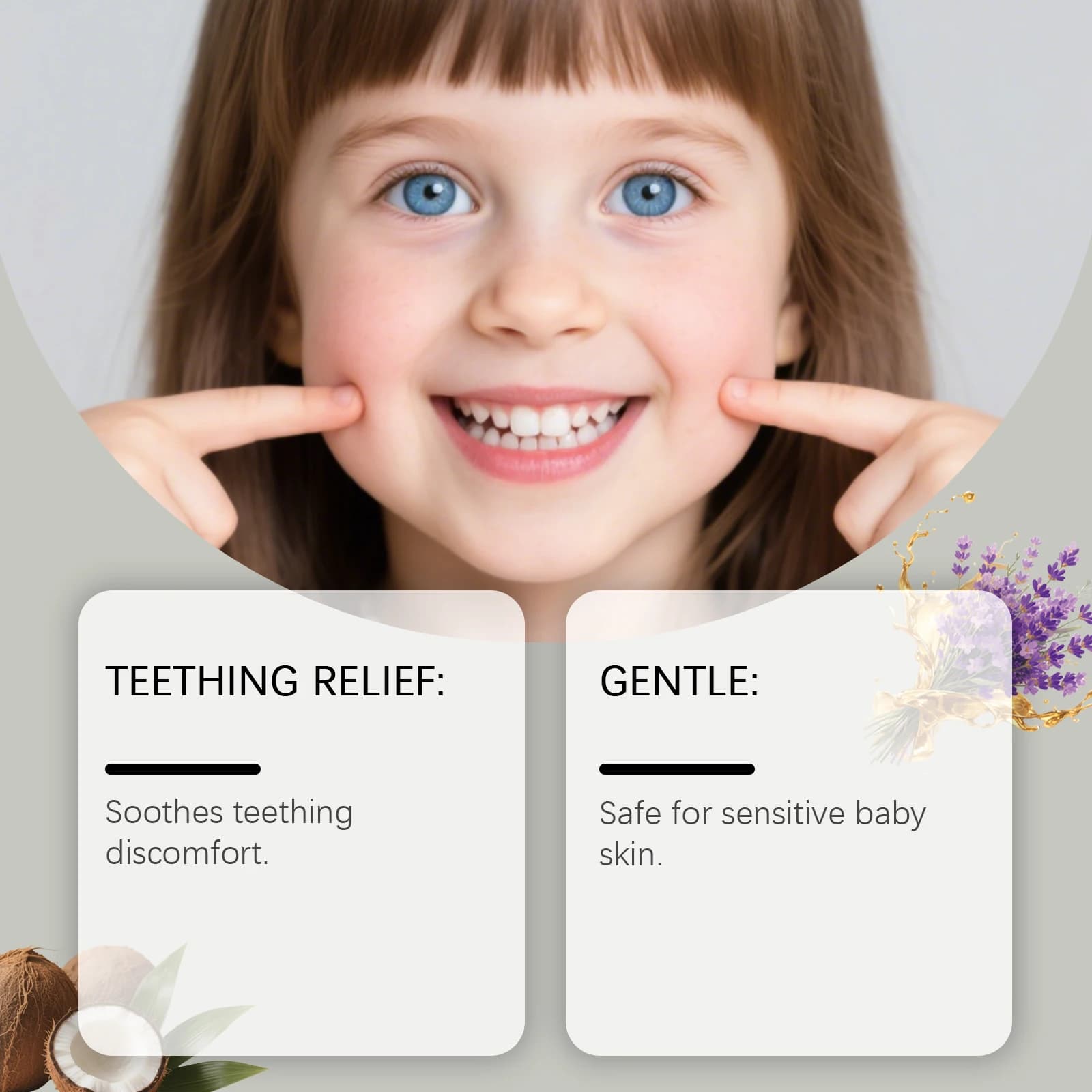 Roll-on Apaisant pour Bébé - Soin Doux des Gencives
