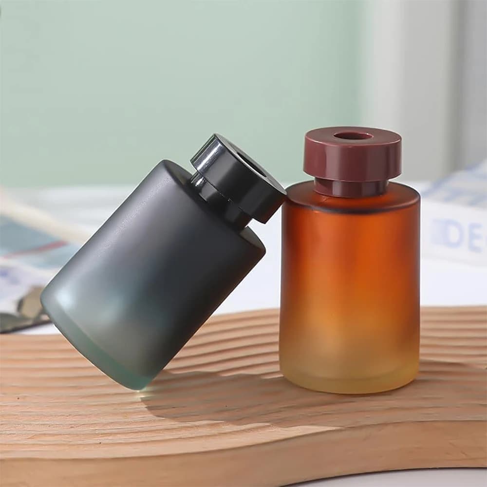 Bouteille diffuseur vide en verre de 120ML, rechargeable, accessoires de parfum, pot diffuseur de remplacement d'aromathérapie, bricolage, salle de bain à domicile