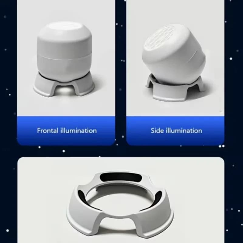 360 °   Effet dynamique ciel étoilé et océan rotatif à LED, veilleuses LED pour chambres, salons et fêtes