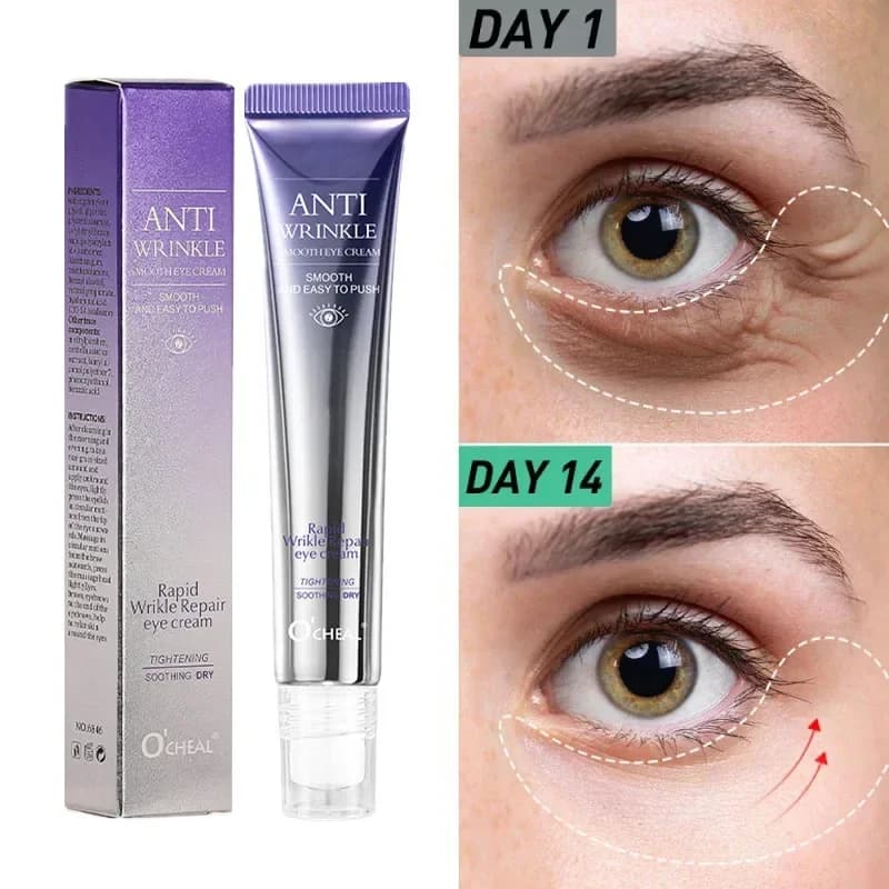 Rouleau masseur crème pour les yeux Anti-rides sacs pour les yeux Anti cernes hydratant Bioaqua Contour des yeux coréen soins de la peau cosmétiques