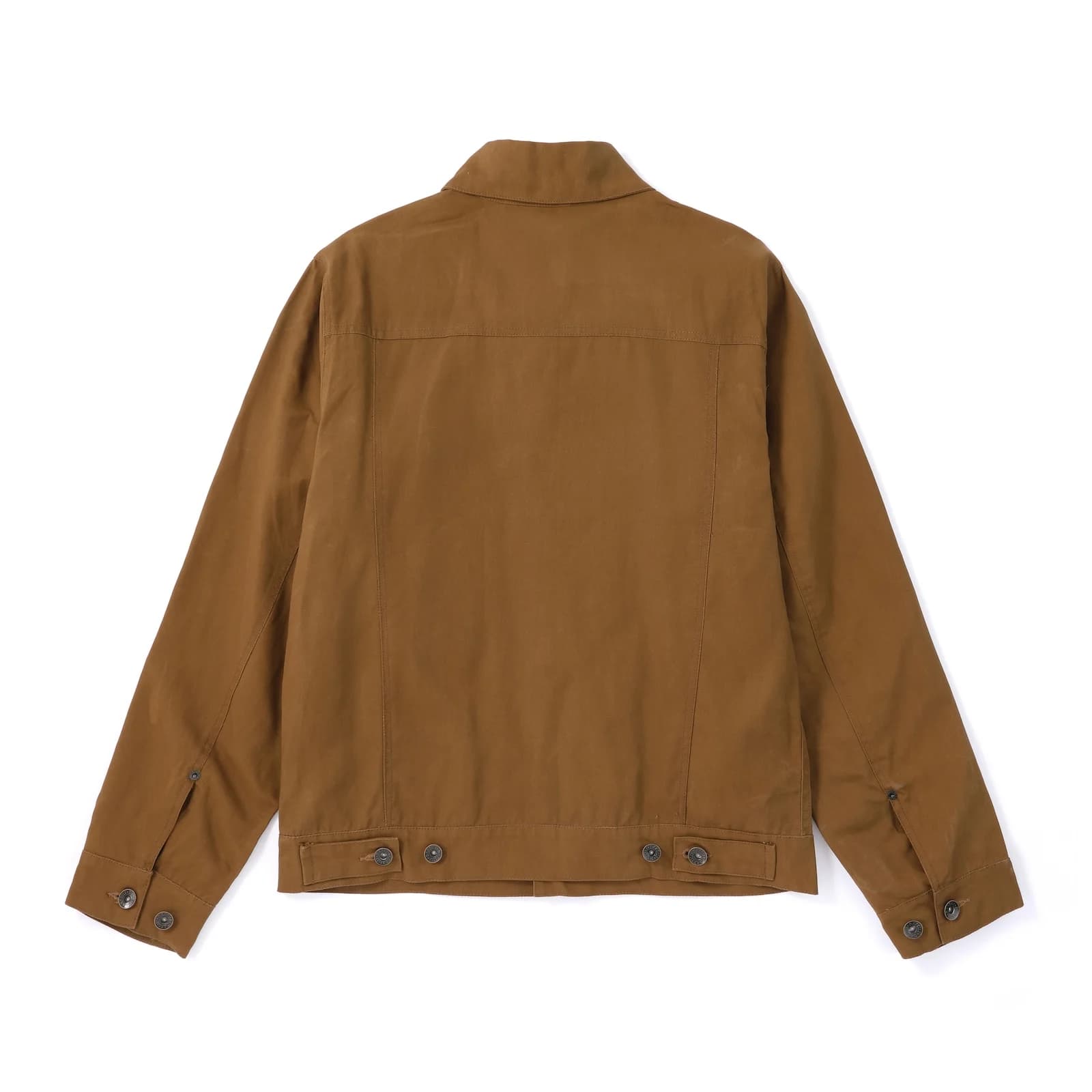 Pelle d'huile toile cirée courte doublée Cruiser tissu en étain mode occidentale Cowboy vêtements de travail daim