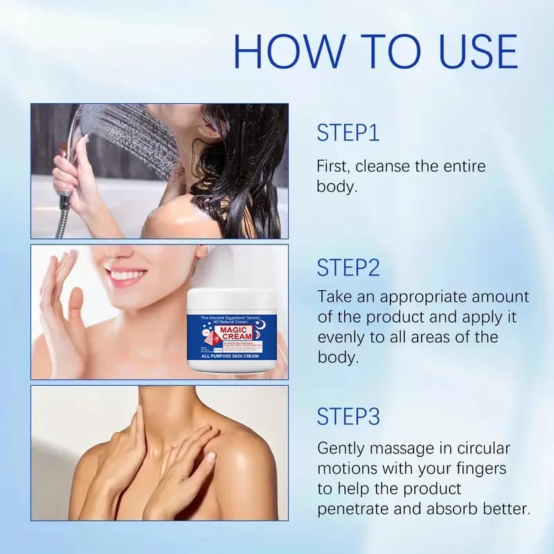 Crème magique pour le visage