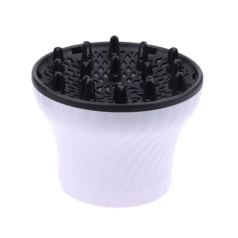 Diffuseur de Cheveux Universel Adaptable pour Sèche-Cheveux, avec Design Rotatif, Bouclé, Grand Vent, partenaires Dispersant le Vent