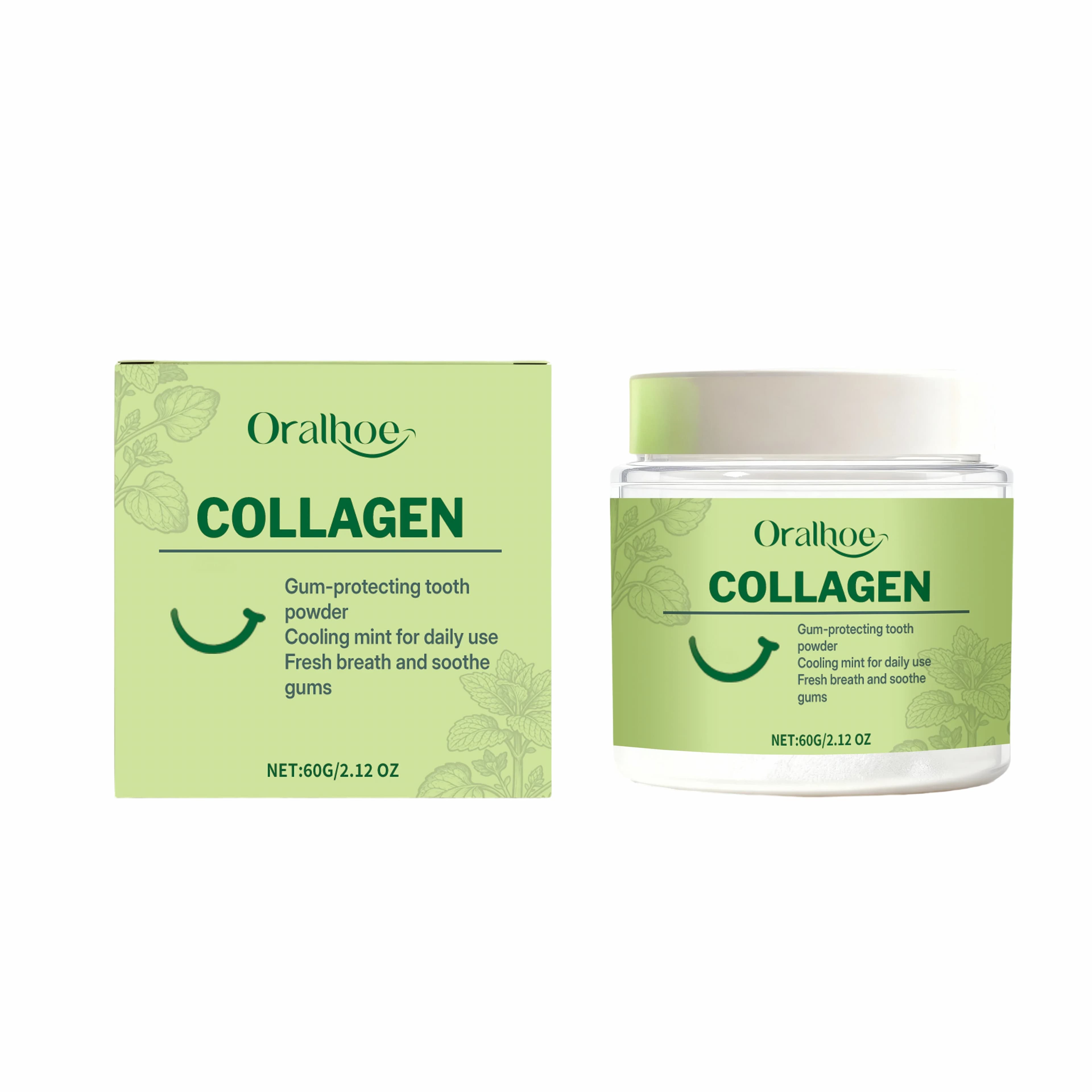 Poudre dentaire Nettoyage doux Éclaircit les dents jaunes Protège les gencives Assure une haleine fraîche Blanchiment des dents Soin buccal nourrissant