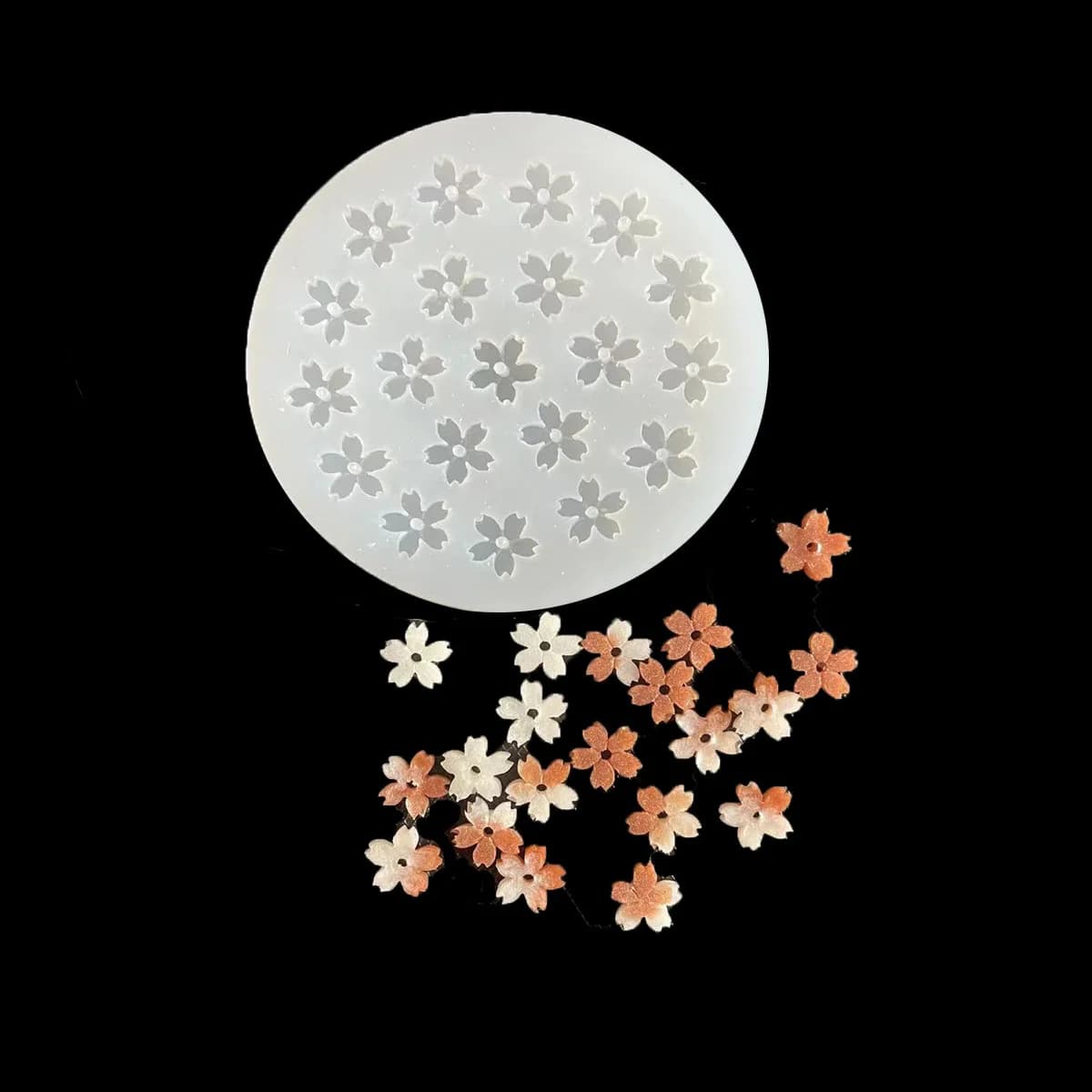 Moule en argile en résine pour décoration de gâteau, fleur, Sakura, cuisson, chocolat, har, fourmi, accessoires