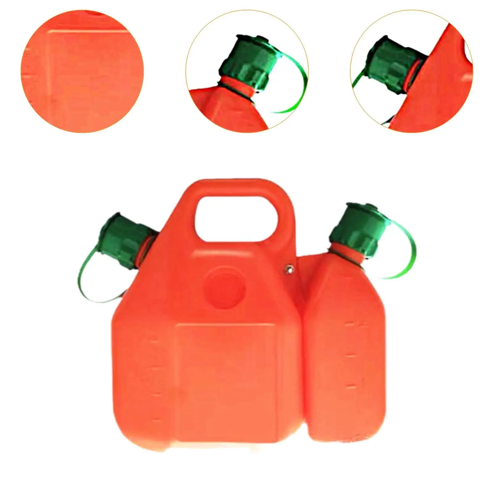 Conteneur de carburant pour scie et tondeuse, bidon Assad, moteur 2 temps, 6 L, or