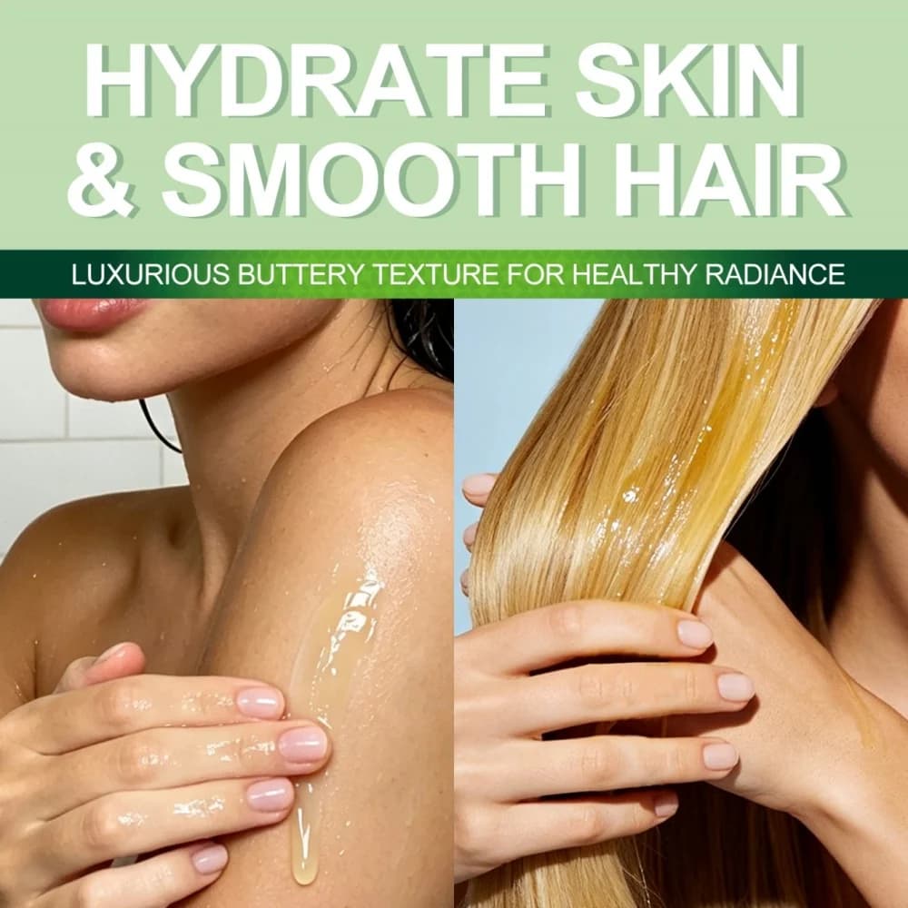 Huile de coco 100% naturelle biologique pressée à froid vierge hydratante nourrissante pour la peau, les cheveux et le corps, réparatrice, hydratant chaudement recommandé